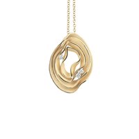 Collana Annamaria Cammilli Donna Dune in Oro giallo Diamante 0.16 Ct GPE2444U - GPE2444U